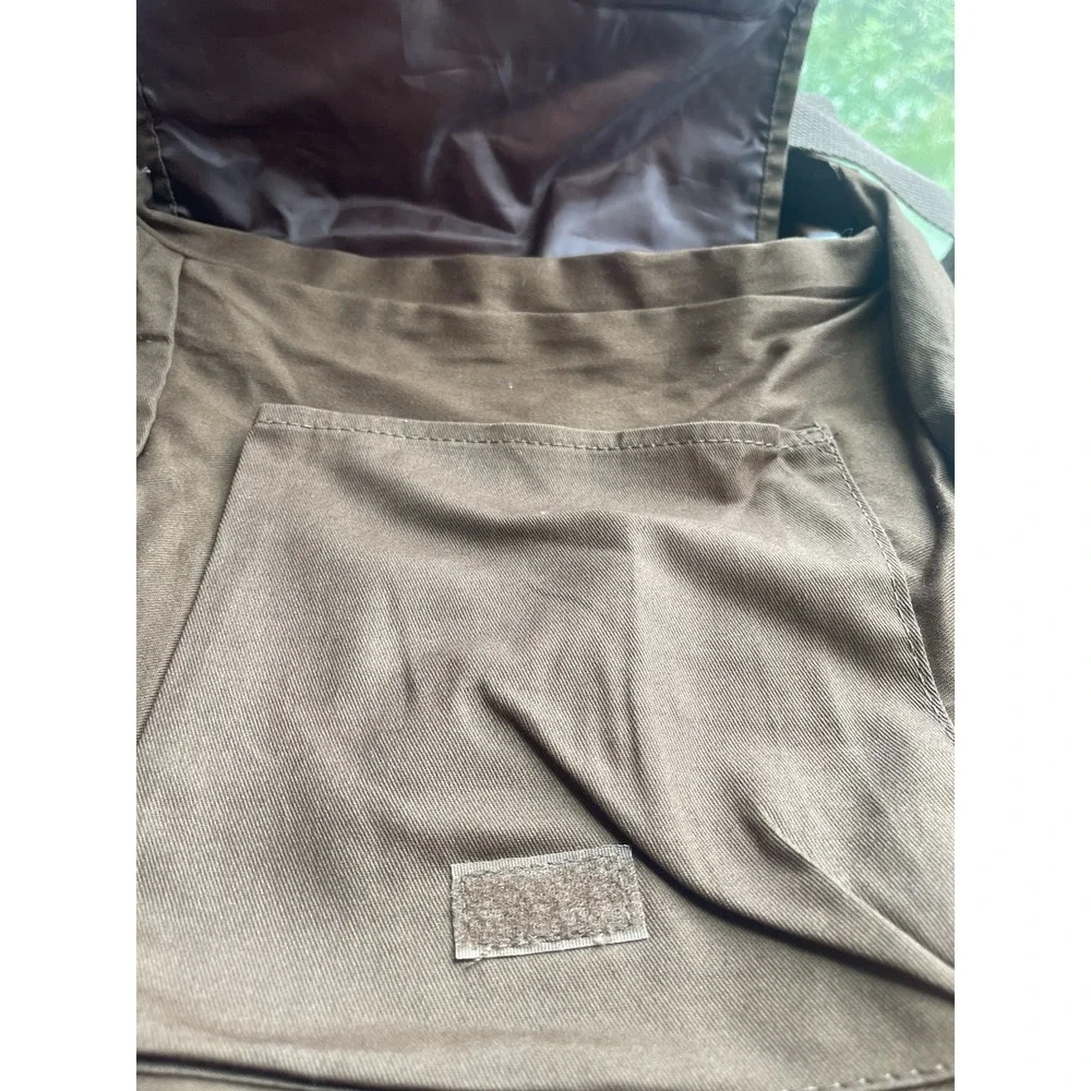 Shoulder bag National Parks Conservation Assoc logo; 4 pockets, cover flap